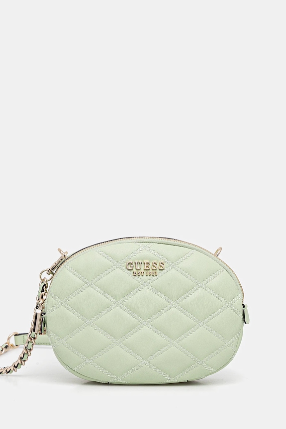 Torba Guess TAMSIN bez uzorka zelena HWQG96.32120