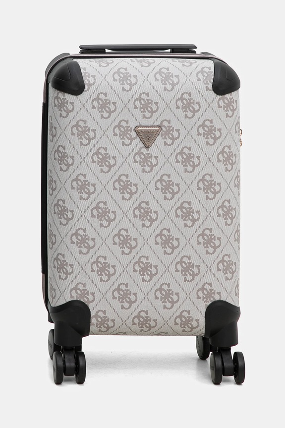 Βαλίτσα Guess BERTA απομίμηση λείου δέρματος γκρί TWOB86.88983