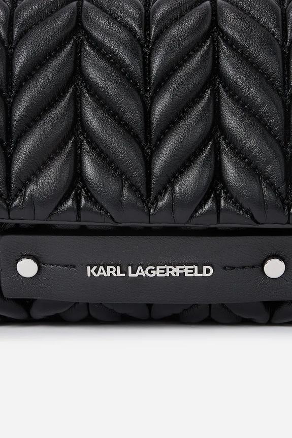 Karl Lagerfeld torebka K/WEAVE czarny A2W30153
