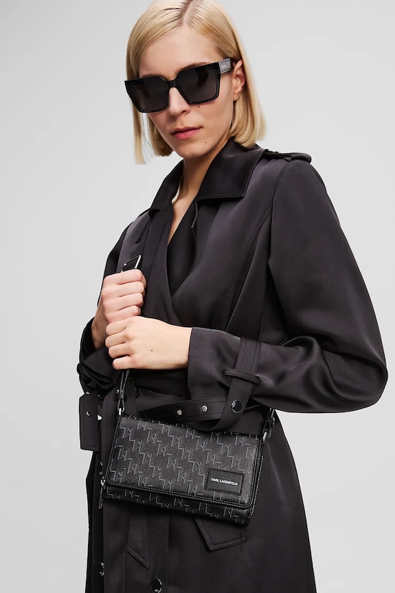 Karl Lagerfeld torebka K/VOYAGE A2W32015 czarny SS25