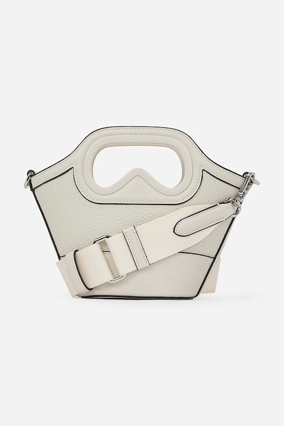 Karl Lagerfeld poseta A2W30046 alb SS25