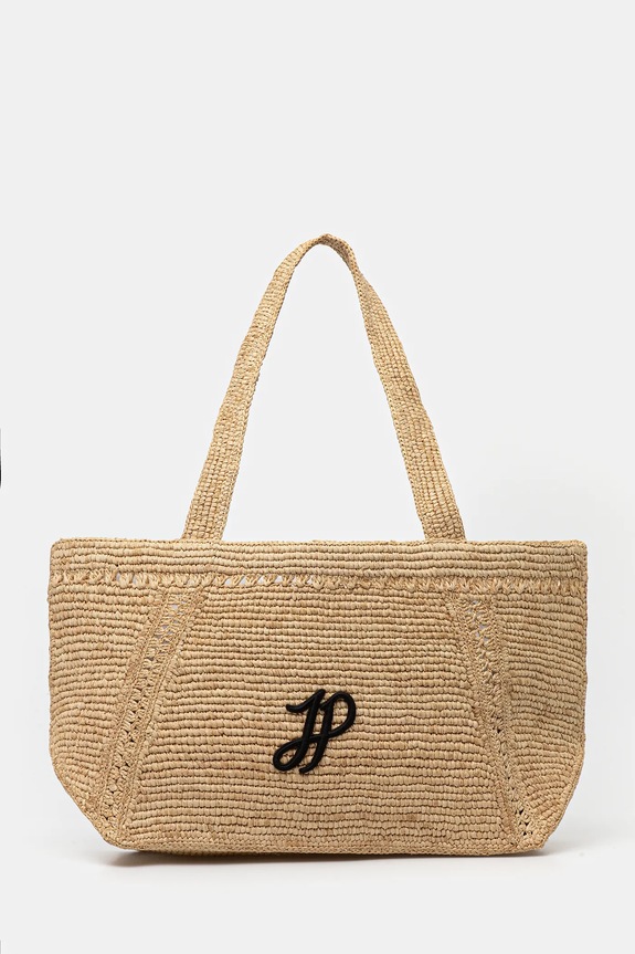 Τσάντα Patou χωράει Α4 μπεζ AC0920215