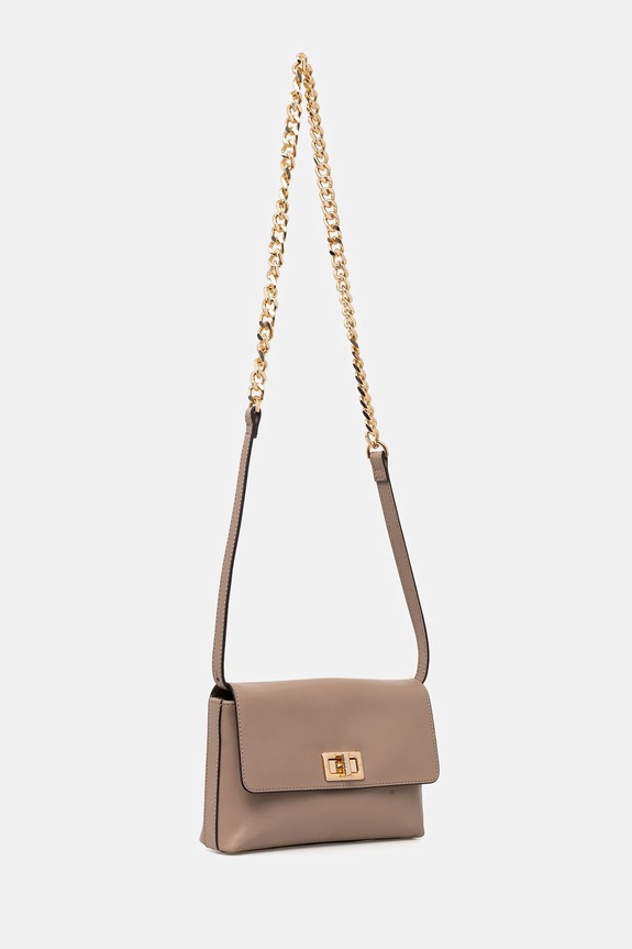 Geox borsa a mano in pelle LILIANE D25JXA.00043 marrone SS25