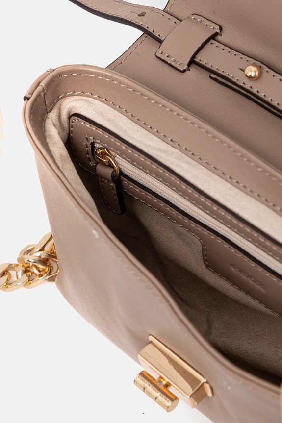 Geox borsa a mano in pelle LILIANE D25JXA.00043 marrone