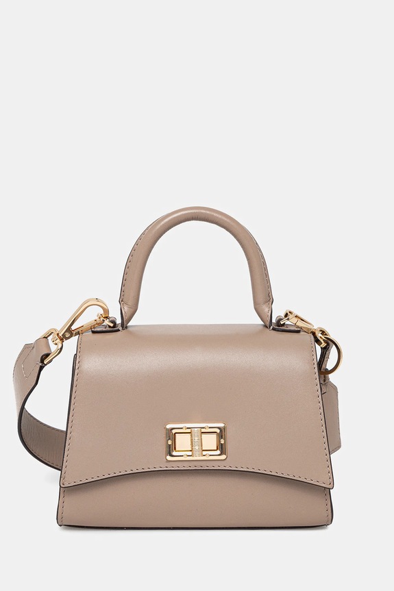 Geox bőr táska CICLAMINIA nappa bőr barna D45K5A.00043