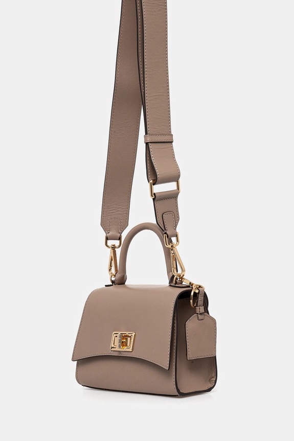 Geox bőr táska CICLAMINIA D45K5A.00043 barna AW25