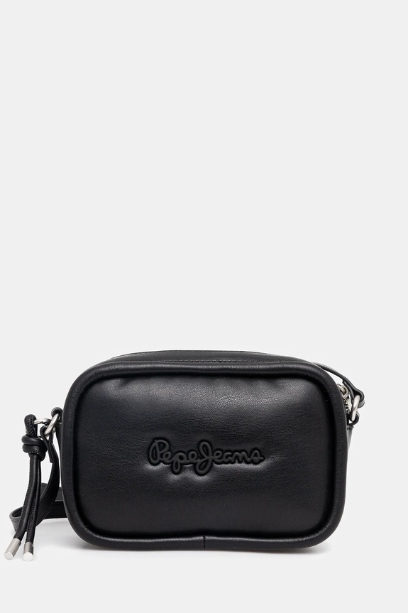 Pepe Jeans torebka BRIANAE SOFTY nie mieści A4 czarny PL031625