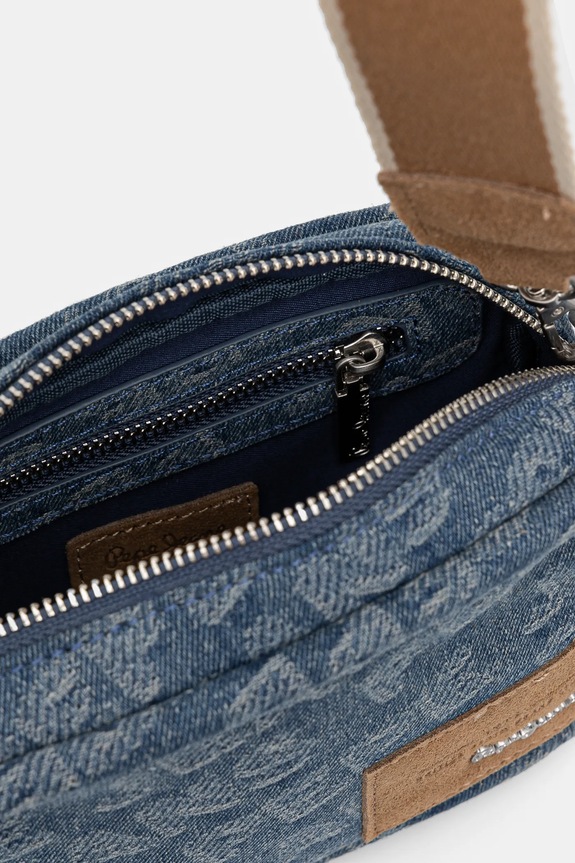 Kabelka Pepe Jeans BRIANAE DENIM PL031629 modrá