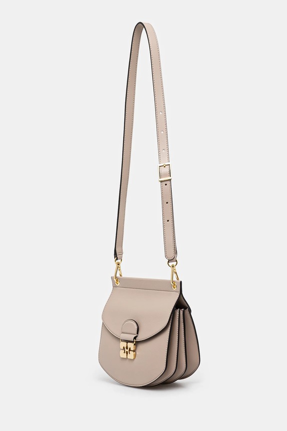 GANNI torebka Apo-G Bag Small A6460 beżowy SS25