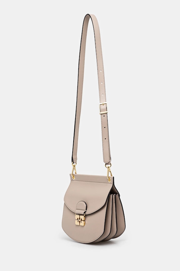 GANNI torebka Apo-G Bag Small A6460 beżowy SS25