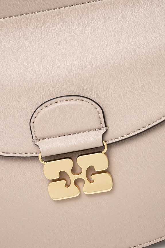 GANNI torebka Apo-G Bag Small beżowy A6460