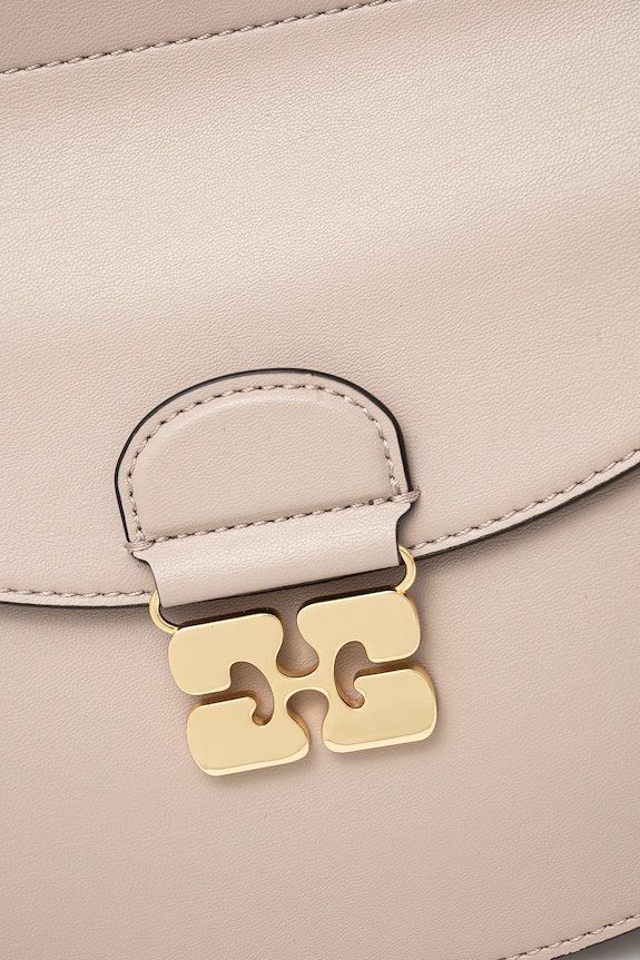 GANNI torebka Apo-G Bag Small beżowy A6460