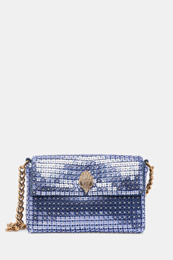 Kurt Geiger London torebka nie mieści A4 niebieski 4367182999
