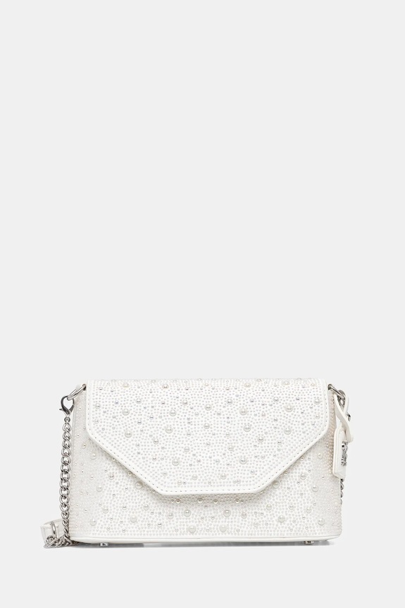 Kabelka Steve Madden Breem nášivka béžová SM13001716
