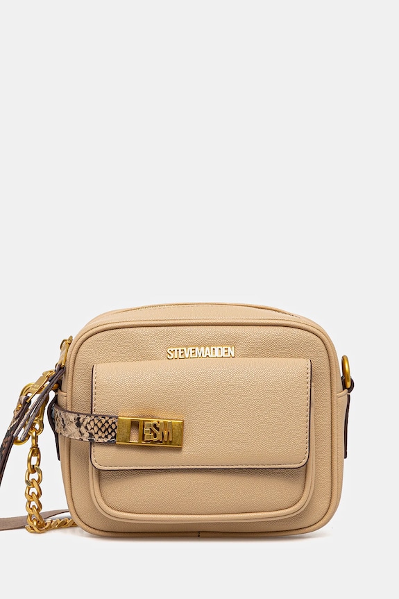 Kabelka Steve Madden Blite-E nášivka béžová SM13001649