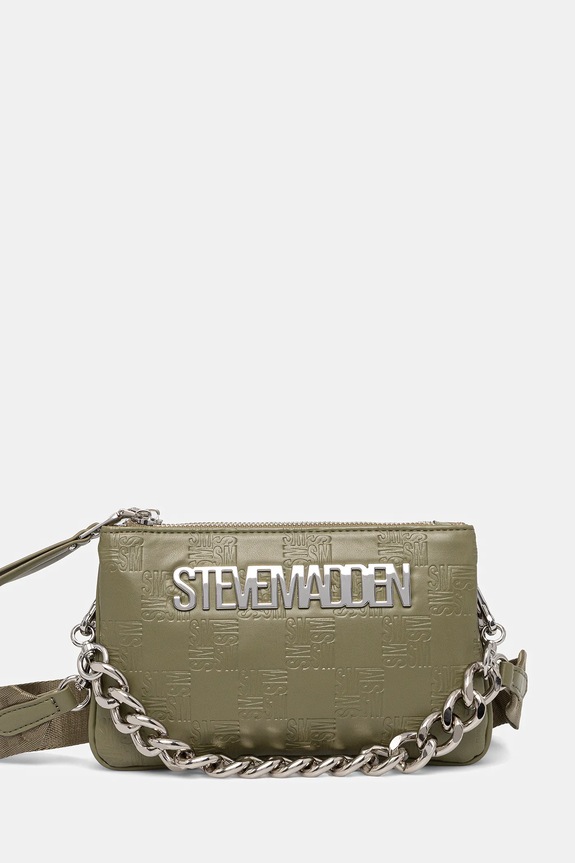 Kabelka Steve Madden Bnicco-L hladký zelená SM13001702