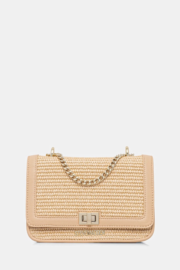 Steve Madden torebka Bbigmona nie mieści A4 beżowy SM13001767
