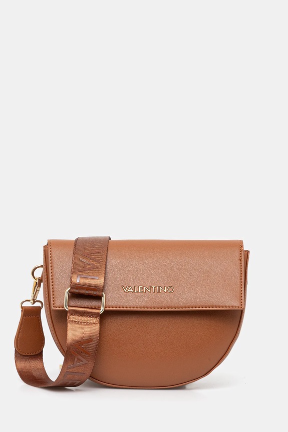 Valentino Bags torebka nie mieści A4 brązowy VBS3XJ02