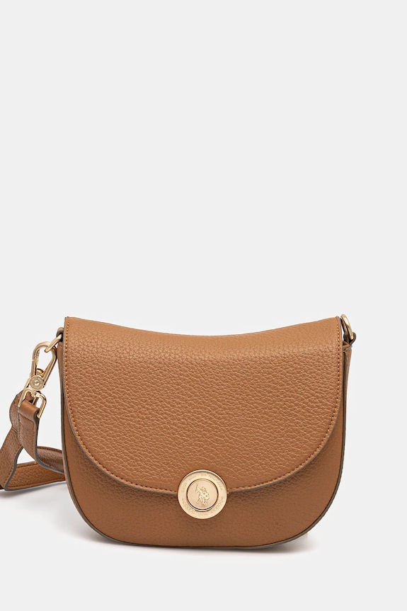 U.S. Polo Assn. kézitáska Exotic szintetikus bőr barna BEUEF8634WVP