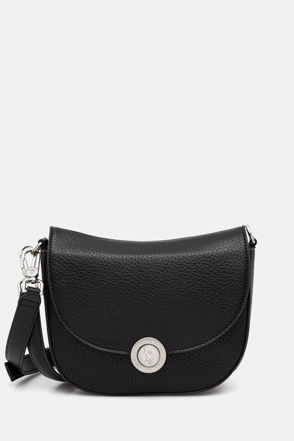 Torba U.S. Polo Assn. Exotic bez uzorka crna BEUEF8634WVP