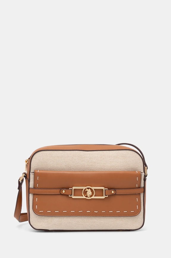 U.S. Polo Assn. borsetta Marple tessile beige BEUQM8638WC2
