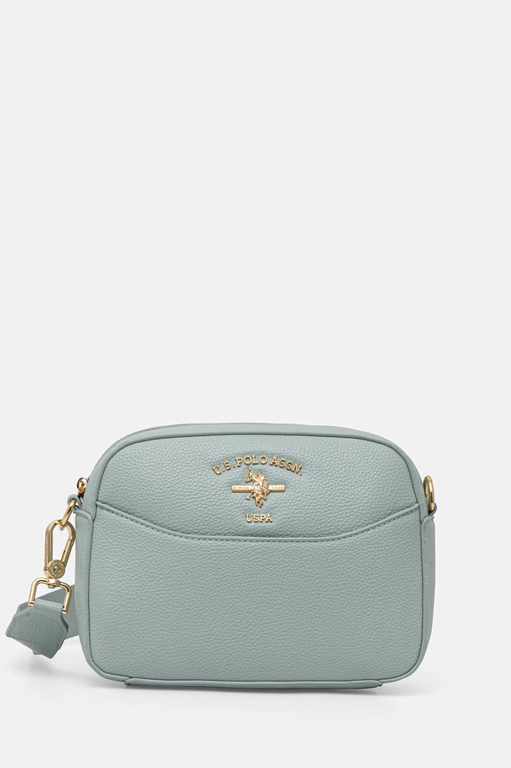 U.S. Polo Assn. сумка crossbody для женщин из искусственной кожи Stanford бирюзовый BIUSS6206WVP