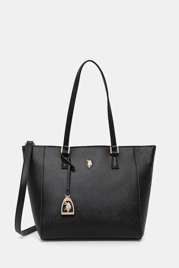 U.S. Polo Assn. torebka Jones mieści A4 czarny BEUJE8657WVP