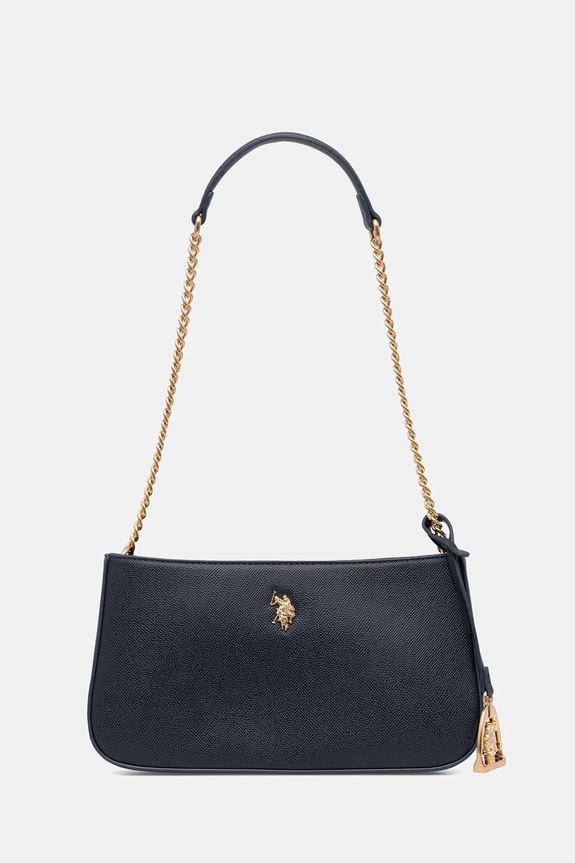 Kabelka U.S. Polo Assn. Jones hladký námořnická modř BEUJE8663WVP