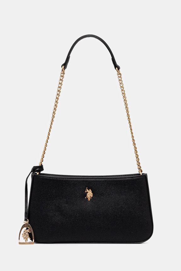 Чанта U.S. Polo Assn. Jones изкуствен черен BEUJE8663WVP