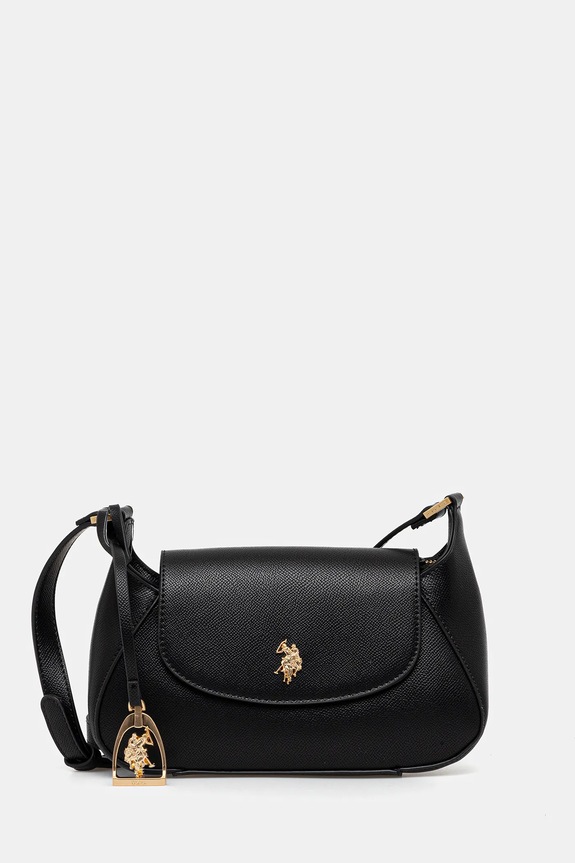U.S. Polo Assn. kézitáska Jones szintetikus bőr fekete BEUJE8666WVP
