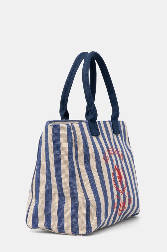 Bombažna torba U.S. Polo Assn. Pool BEU2P8693WCO vijolična SS25