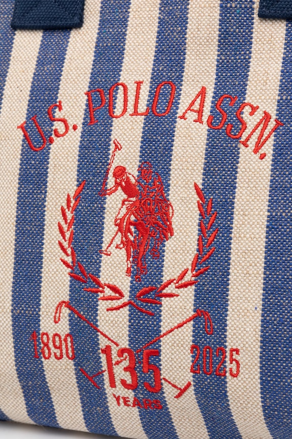Bombažna torba U.S. Polo Assn. Pool vijolična BEU2P8693WCO