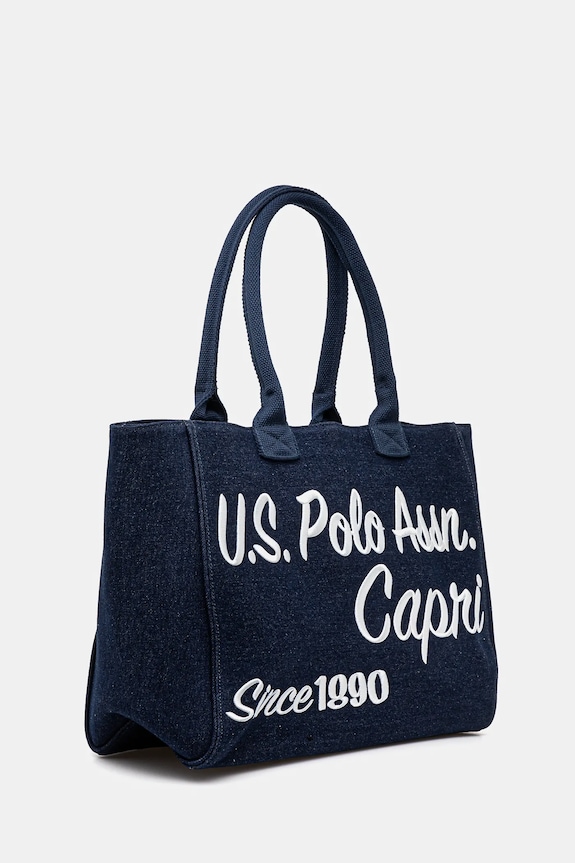 U.S. Polo Assn. torba bawełniana Pool BEU2P8697WCO granatowy SS25