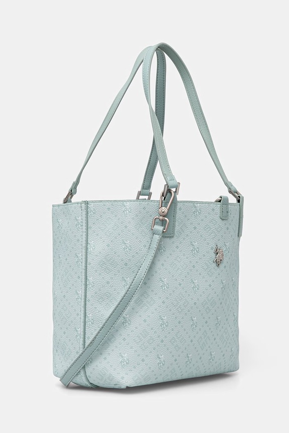 U.S. Polo Assn. сумка-шоппер для женщин из искусственной кожи Malibu BEUM08707WVP бирюзовый AA00