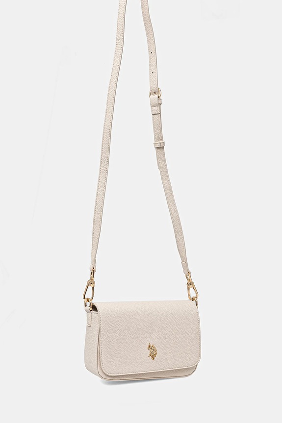 Чанта U.S. Polo Assn. Mansion BEUE58718WVP бежов SS26