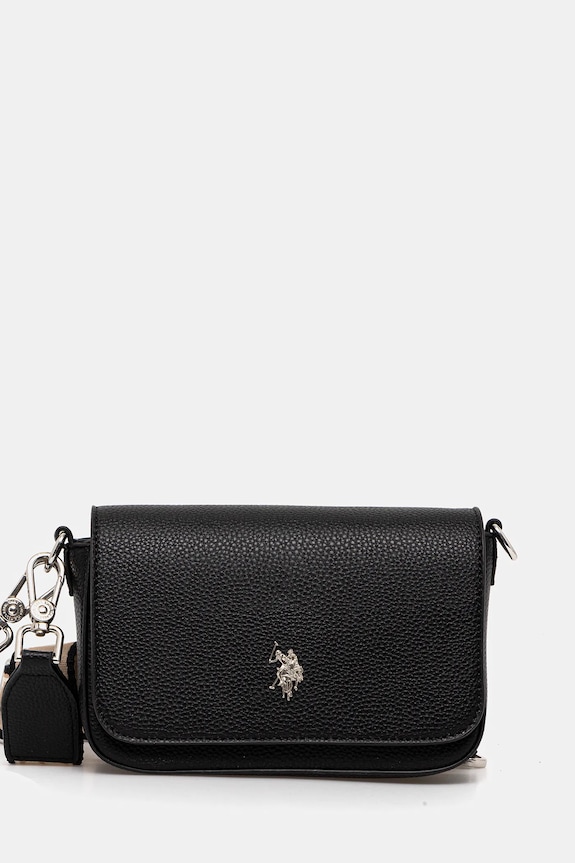 Чанта U.S. Polo Assn. Mansion изкуствен черен BEUE58718WVP