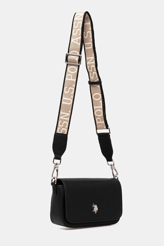 Чанта U.S. Polo Assn. Mansion BEUE58718WVP черен SS26
