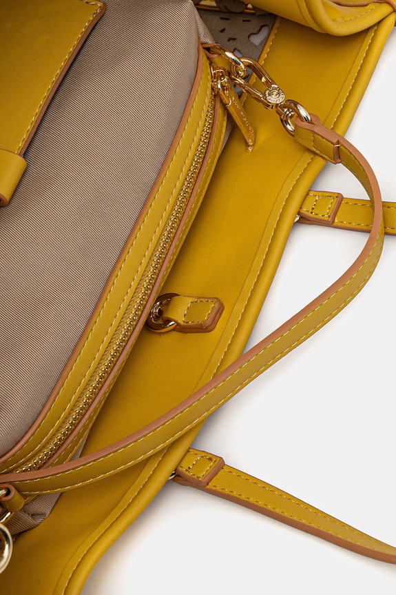 Τσάντα U.S. Polo Assn. Road BEU1R8646WWI κίτρινο