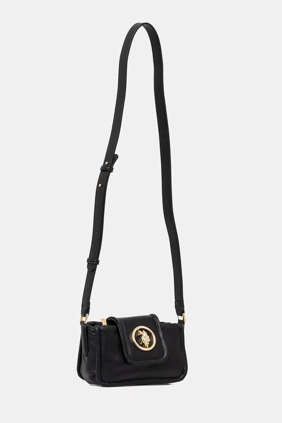 Τσάντα U.S. Polo Assn. Jodhpur BEUJ58592WVP μαύρο SS25