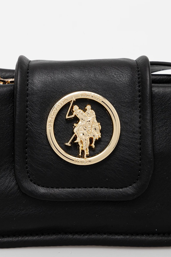 Τσάντα U.S. Polo Assn. Jodhpur μαύρο BEUJ58592WVP