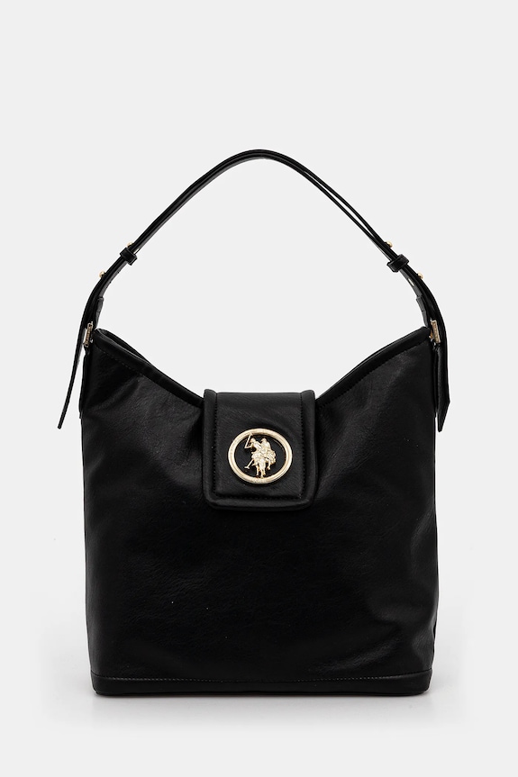 Τσάντα U.S. Polo Assn. Jodhpur συνθετικό μαύρο BEUJ58590WVP