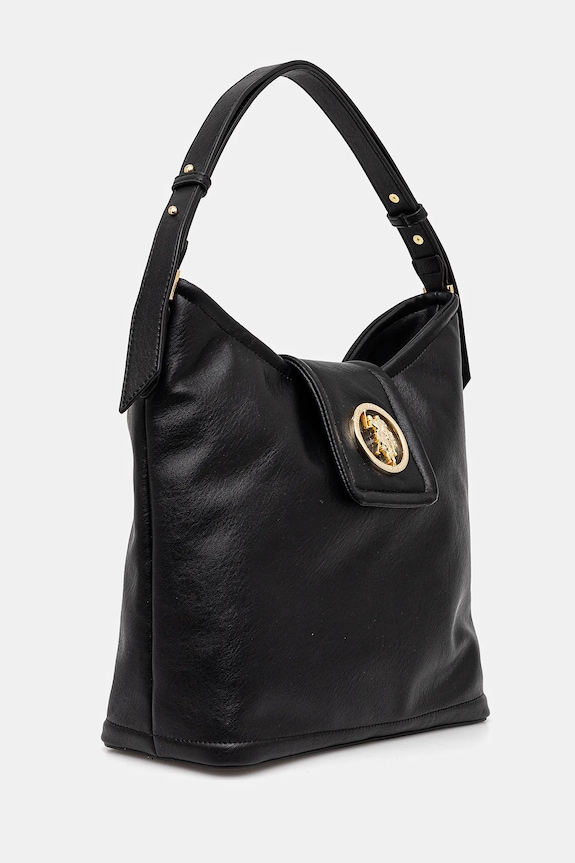 Τσάντα U.S. Polo Assn. Jodhpur BEUJ58590WVP μαύρο SS25