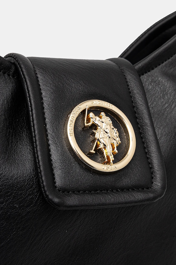 Τσάντα U.S. Polo Assn. Jodhpur μαύρο BEUJ58590WVP