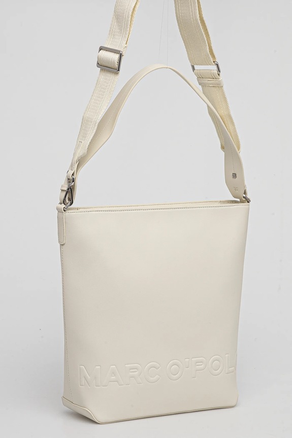 Marc O'Polo torebka 50312101001600 beżowy SS25