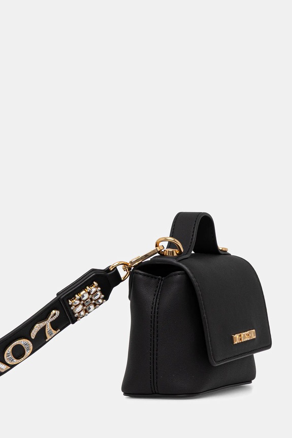 Love Moschino geantă JC4279PP0MKI0000 negru SS25