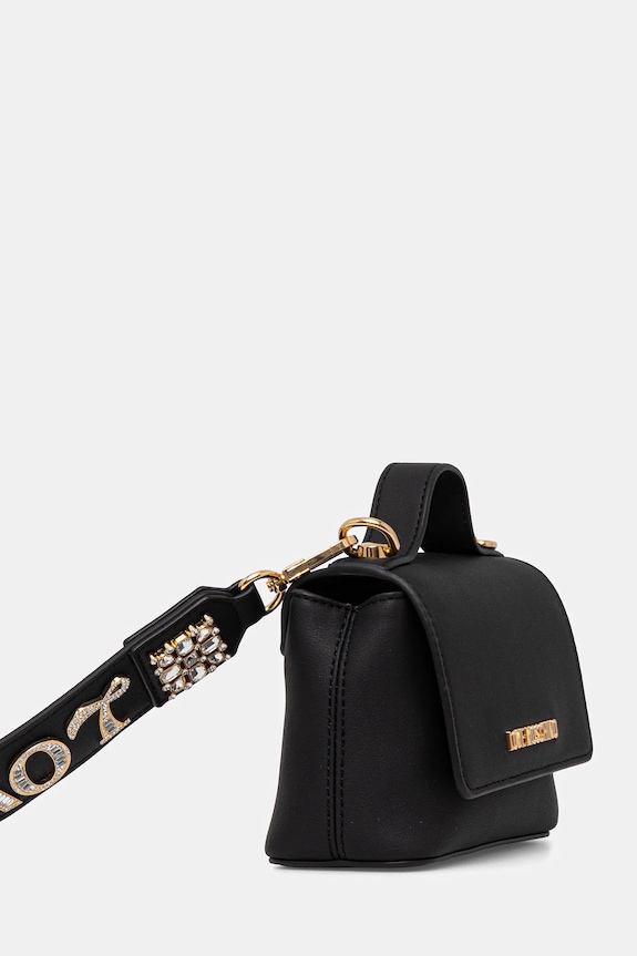 Love Moschino geantă JC4279PP0MKI0000 negru SS25