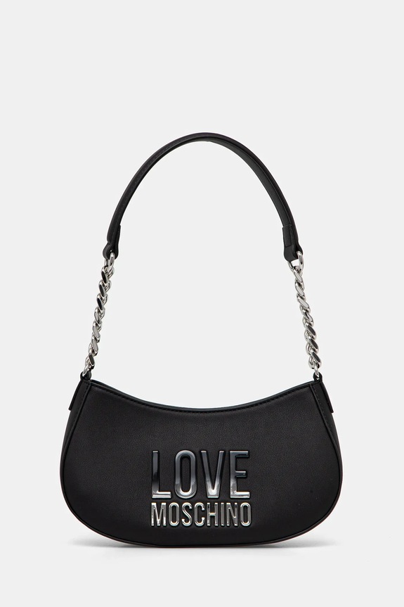 Kabelka Love Moschino hladký černá JC4256PP0MKD000B