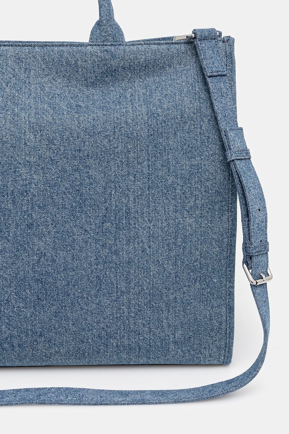 Akcesoria Love Moschino torebka jeansowa JC4242PP0MKM0750 niebieski