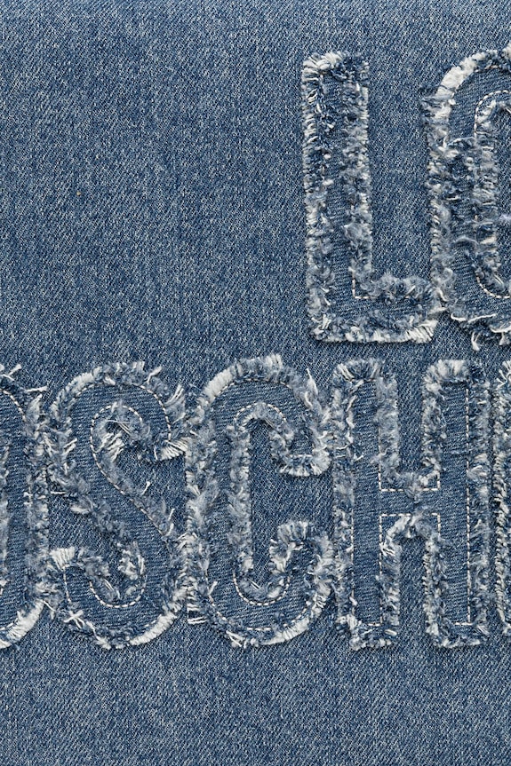 Love Moschino torebka jeansowa niebieski JC4242PP0MKM0750