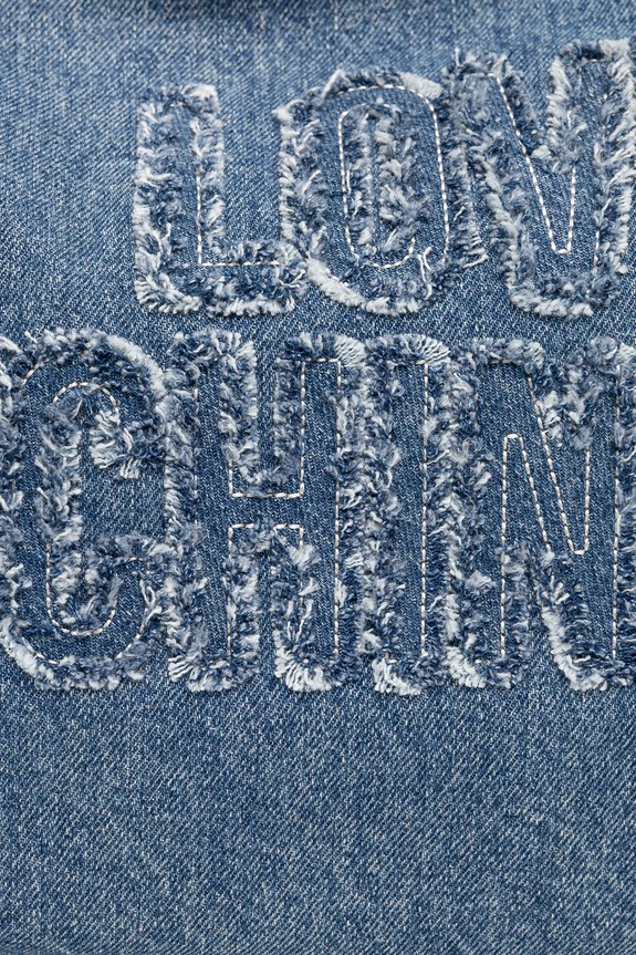 Love Moschino torebka jeansowa niebieski JC4243PP0MKM0750